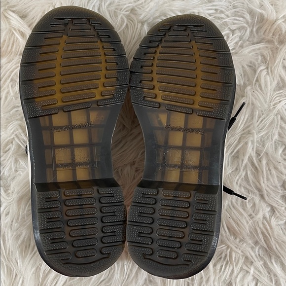 Dr. Martens 1461 HDW Ivory Oxford Hardware Leather Shoes Women’s Size 8 Unisex - Picture 11 of 12